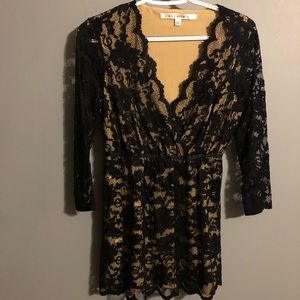 Max studio 3/4 sleeve top